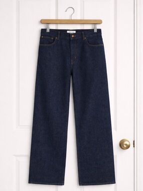 Madewell Dark Indigo Wide-Leg Jeans Sz 29